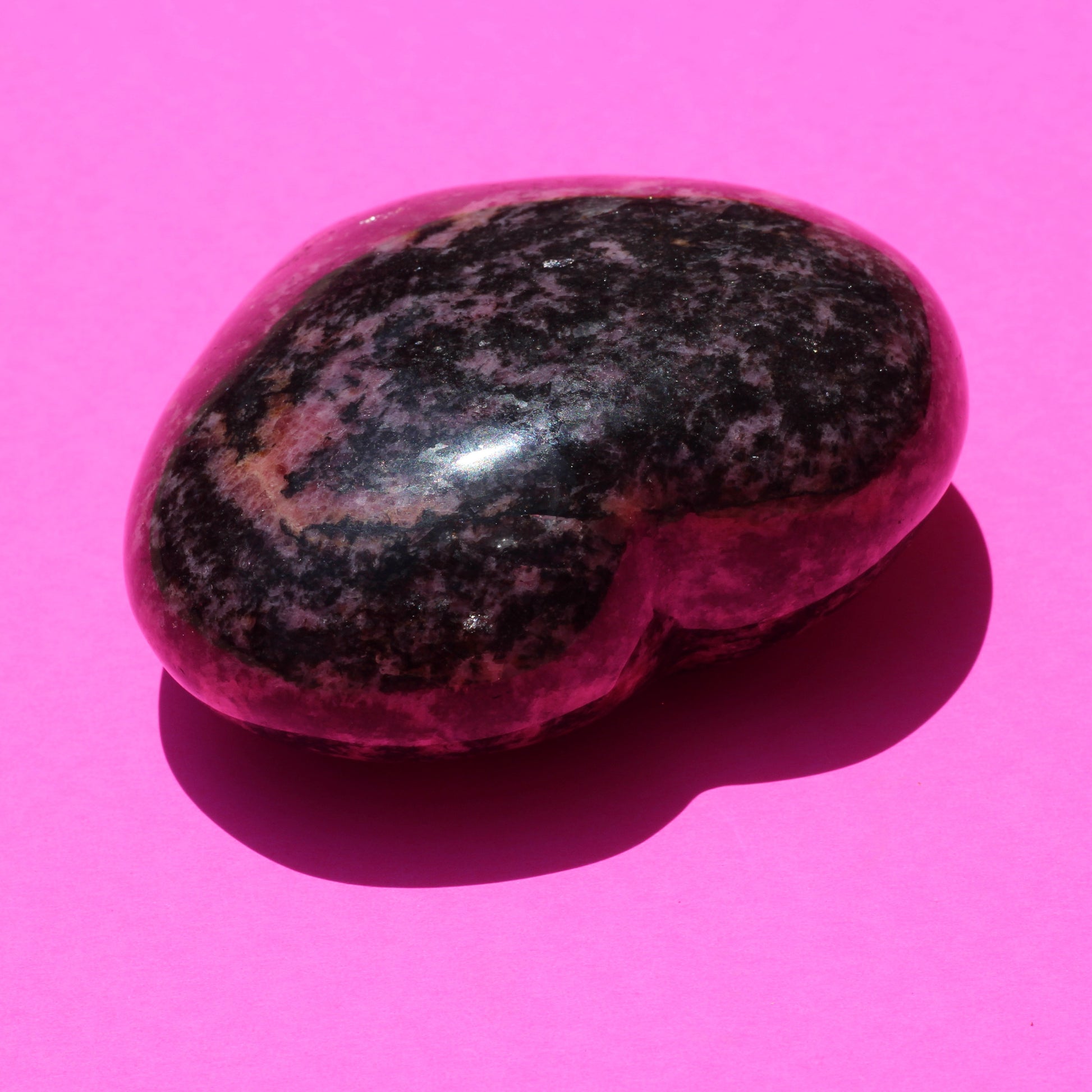 Rhodonite Heart (No. 2) - Heart - Emit Energy