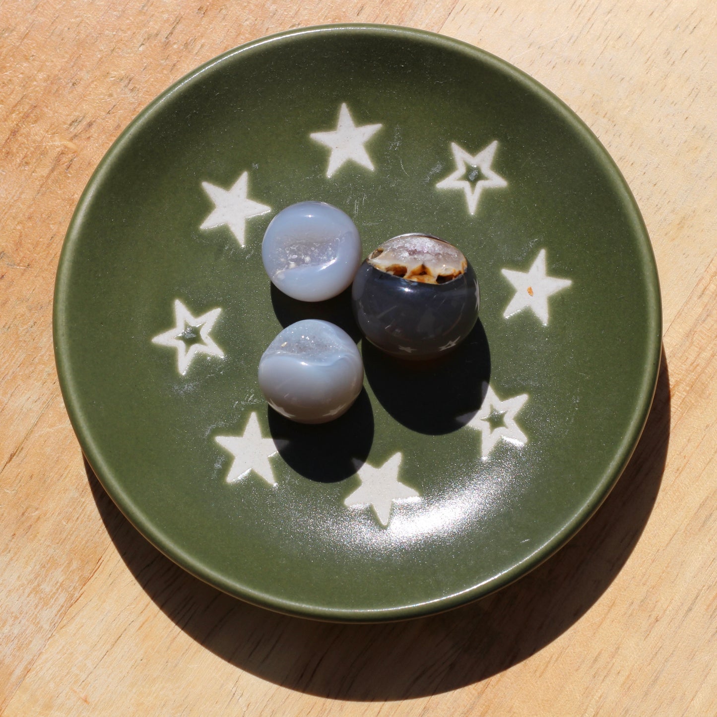 Druzy Agate (Mini Spheres) - Emit Energy