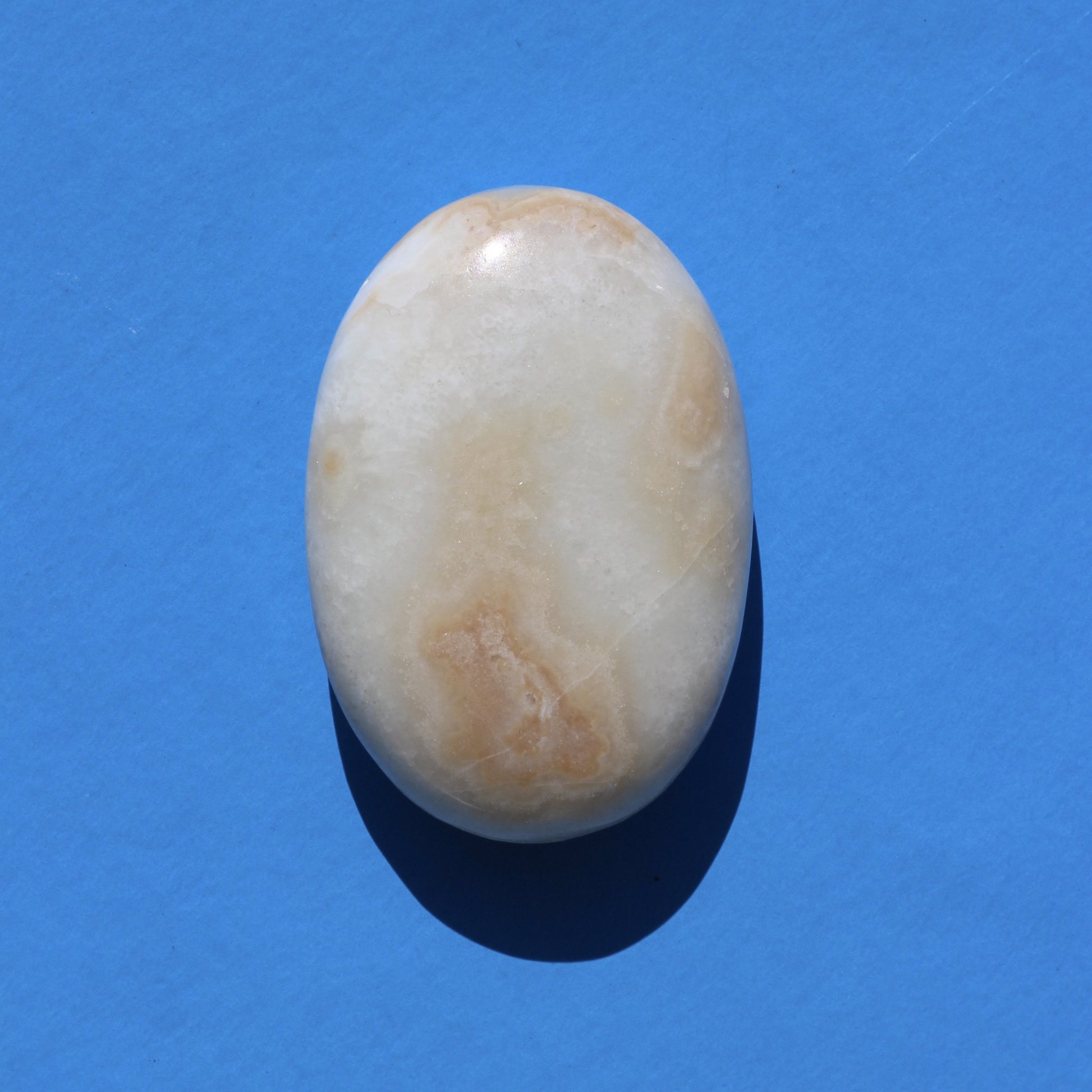 Caribbean Calcite Palm Stone (No. 3) - Emit Energy