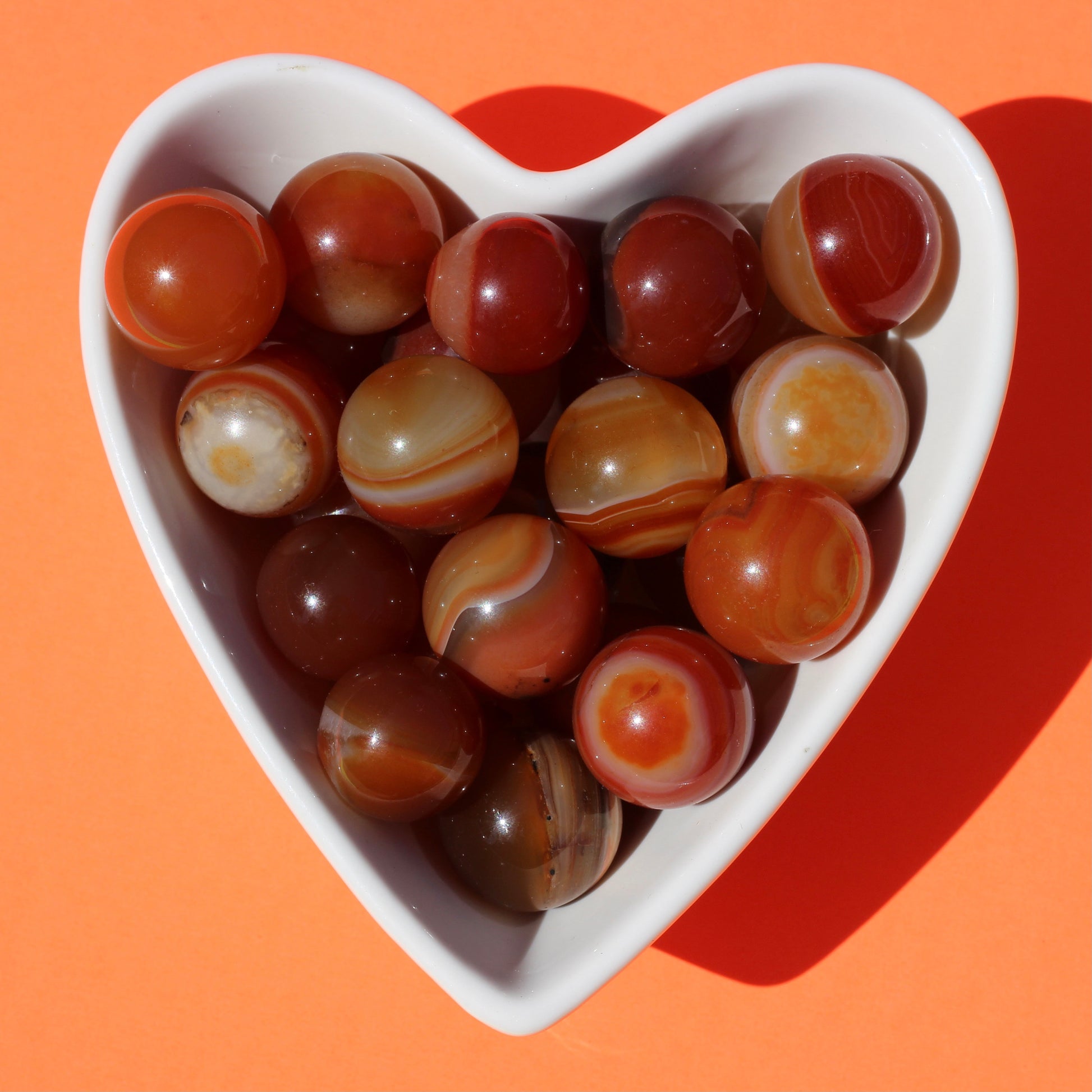 Carnelian (Mini Spheres) - Sphere - Emit Energy