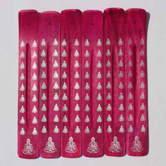 PINK Varada Mudra Abhaya (Wood) - Emit Energy