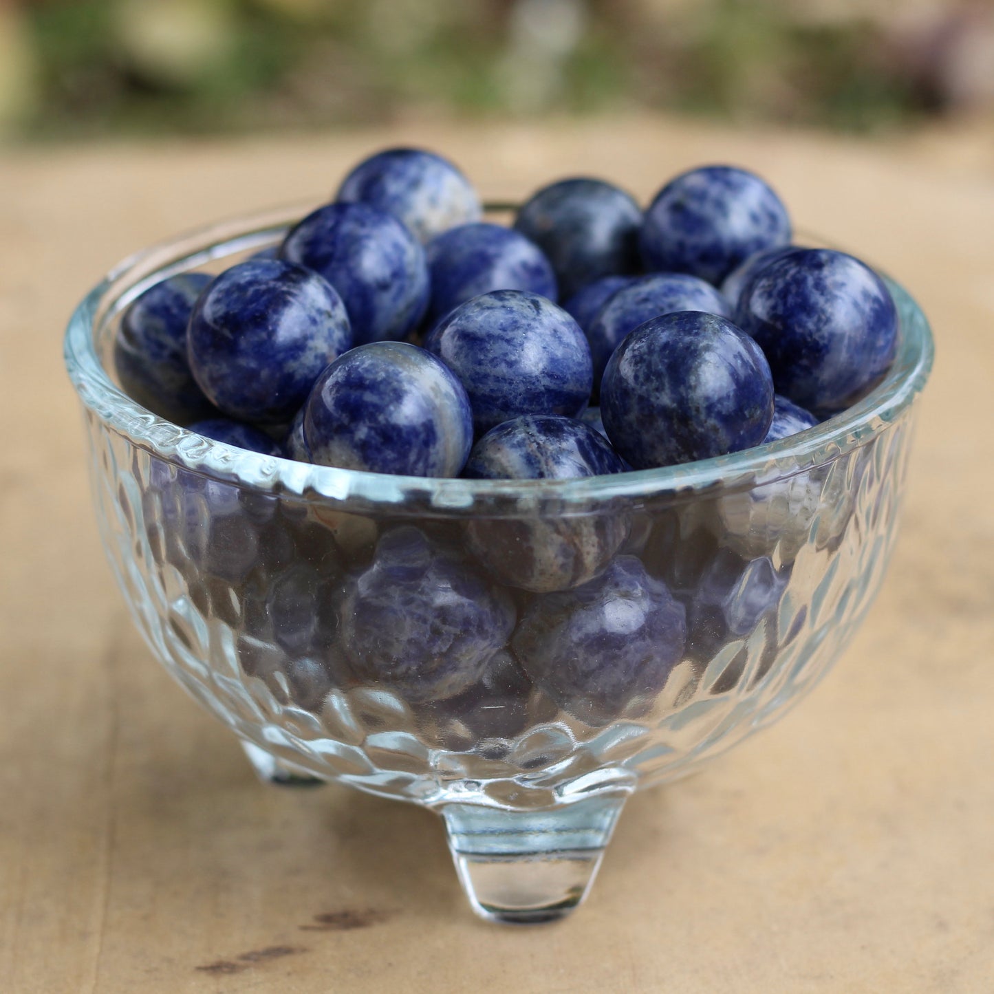 Sodalite Mini Spheres - Emit Energy