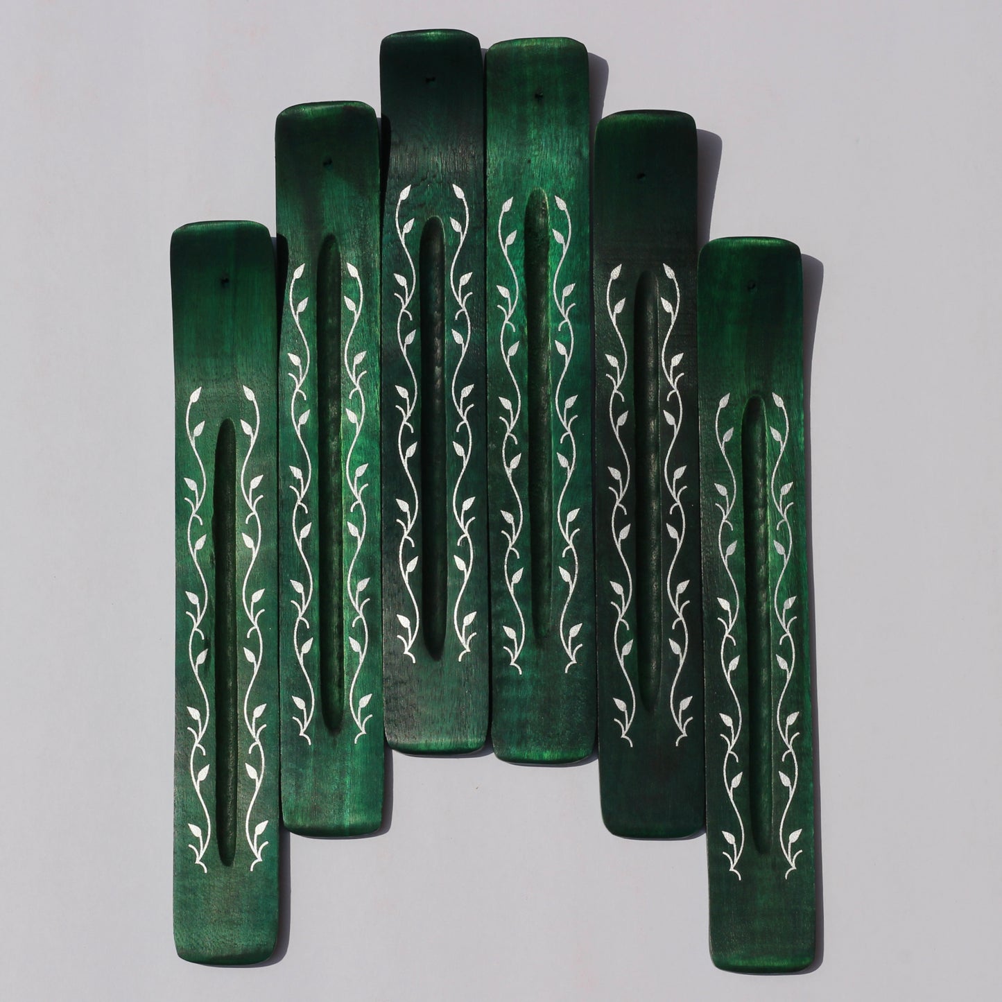 GREEN Leaf Incense Holder - Emit Energy