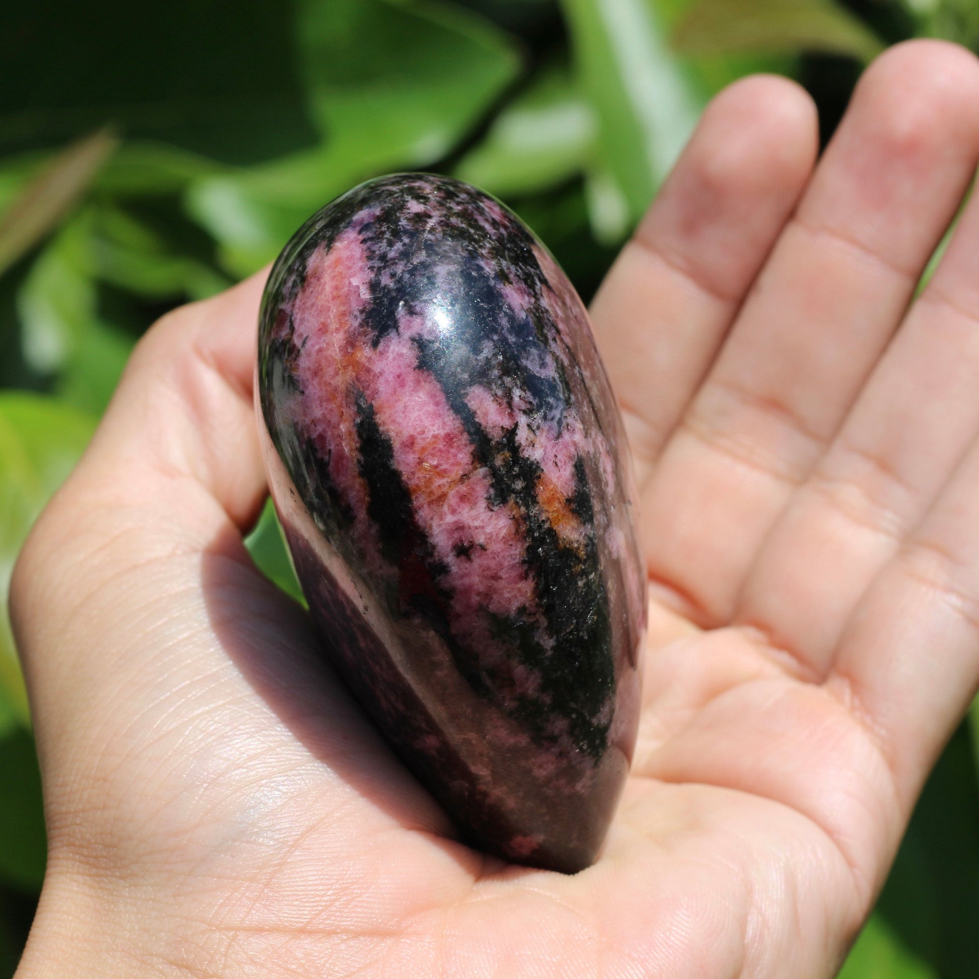 Rhodonite Heart (No. 2) - Heart - Emit Energy