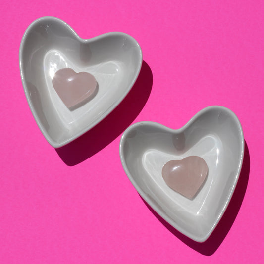 Rose Quartz Mini Hearts - Emit Energy
