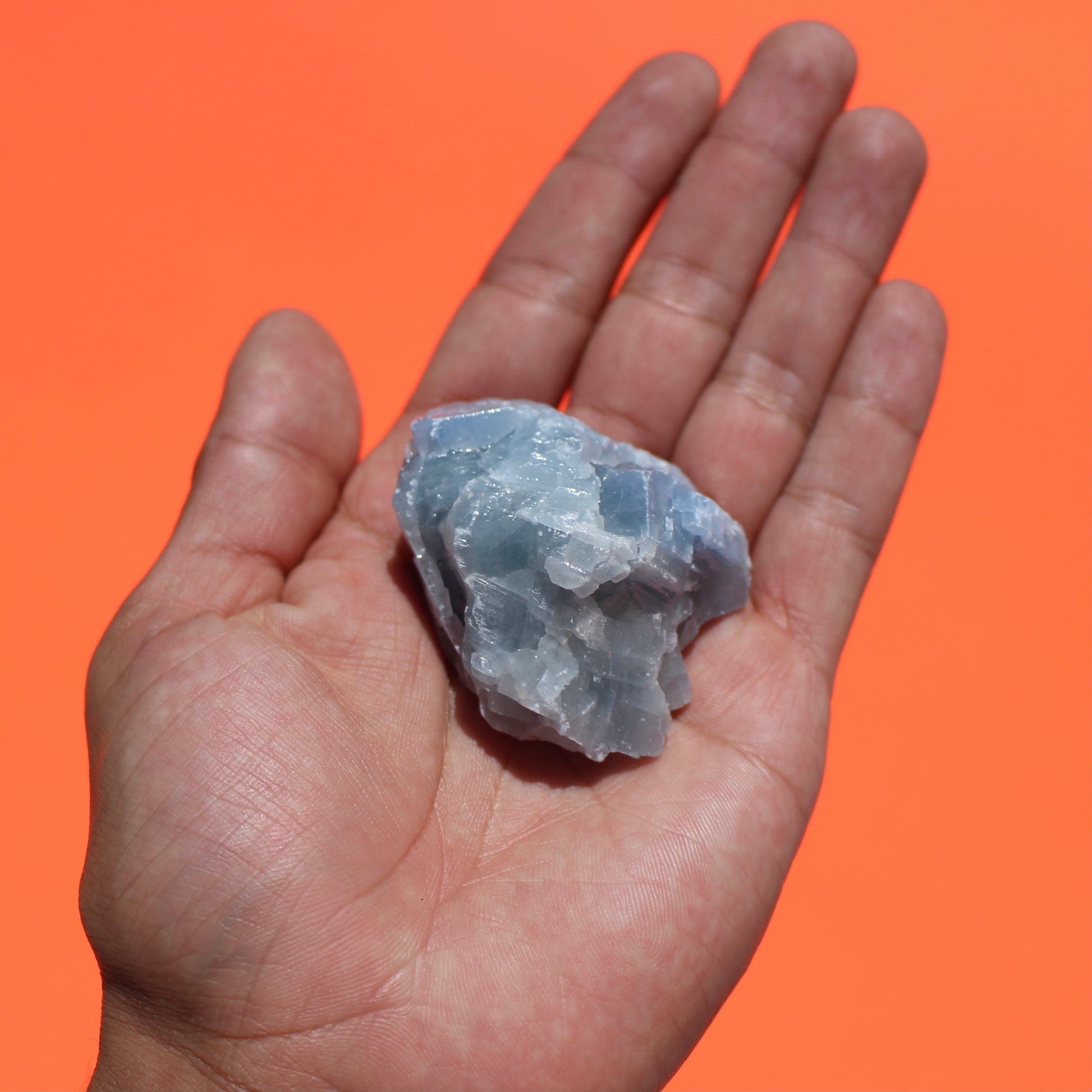 Blue Calcite (Raw) - Medium - Emit Energy