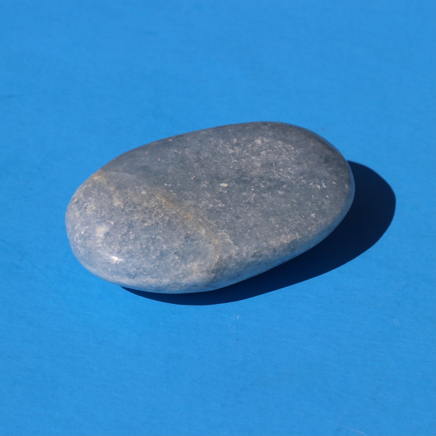 Blue Calcite (Palm Stone) (No.2) - Emit Energy