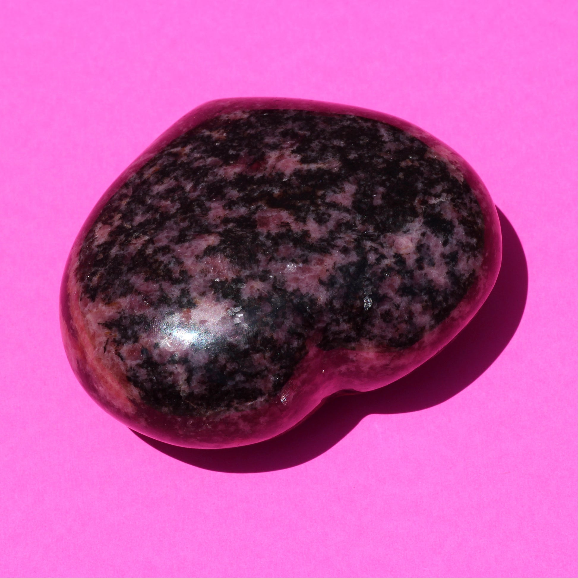 Rhodonite Heart (No. 2) - Heart - Emit Energy
