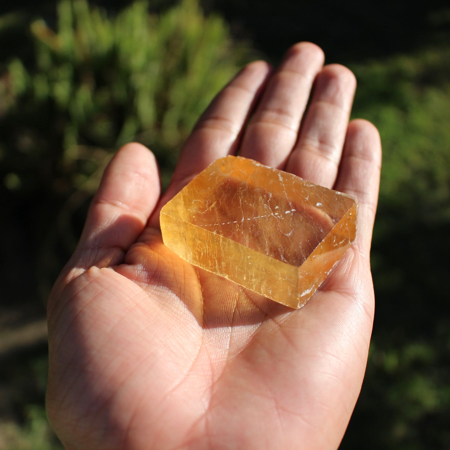 Honey Calcite (Optical Chunks) - Large - Emit Energy