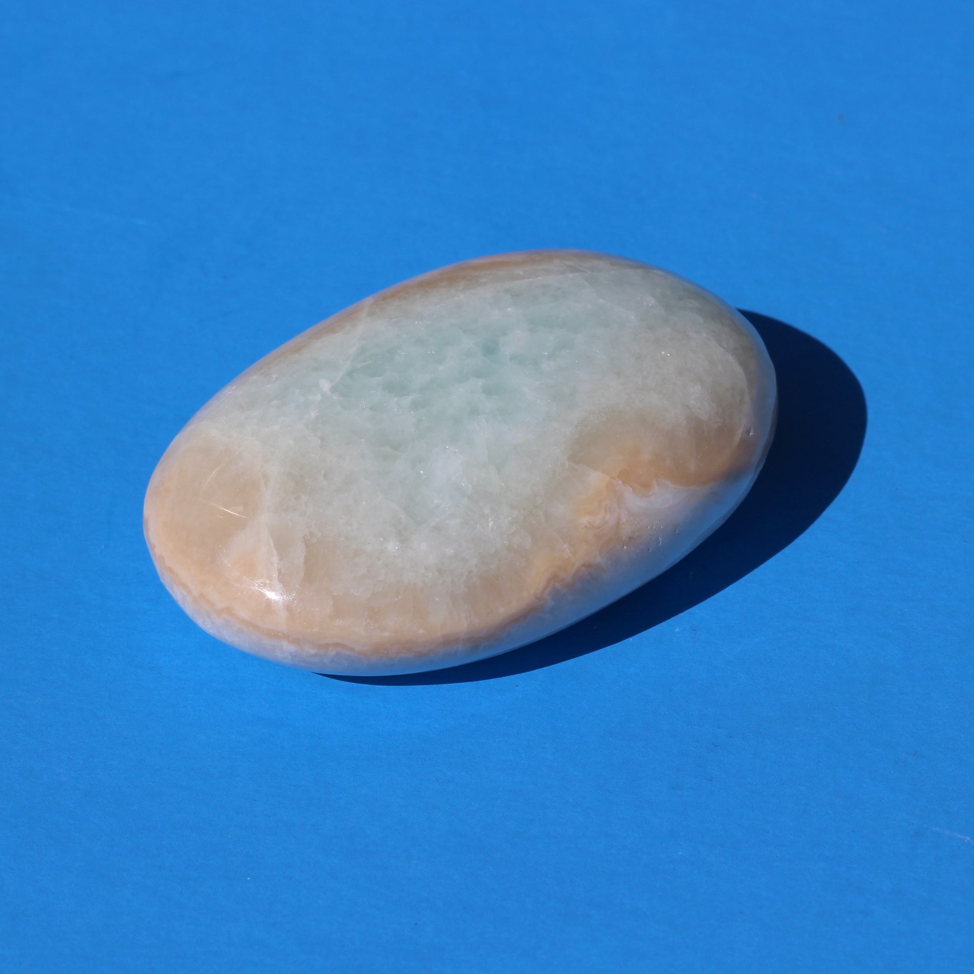 Caribbean Calcite Palm Stone (No. 3) - Emit Energy