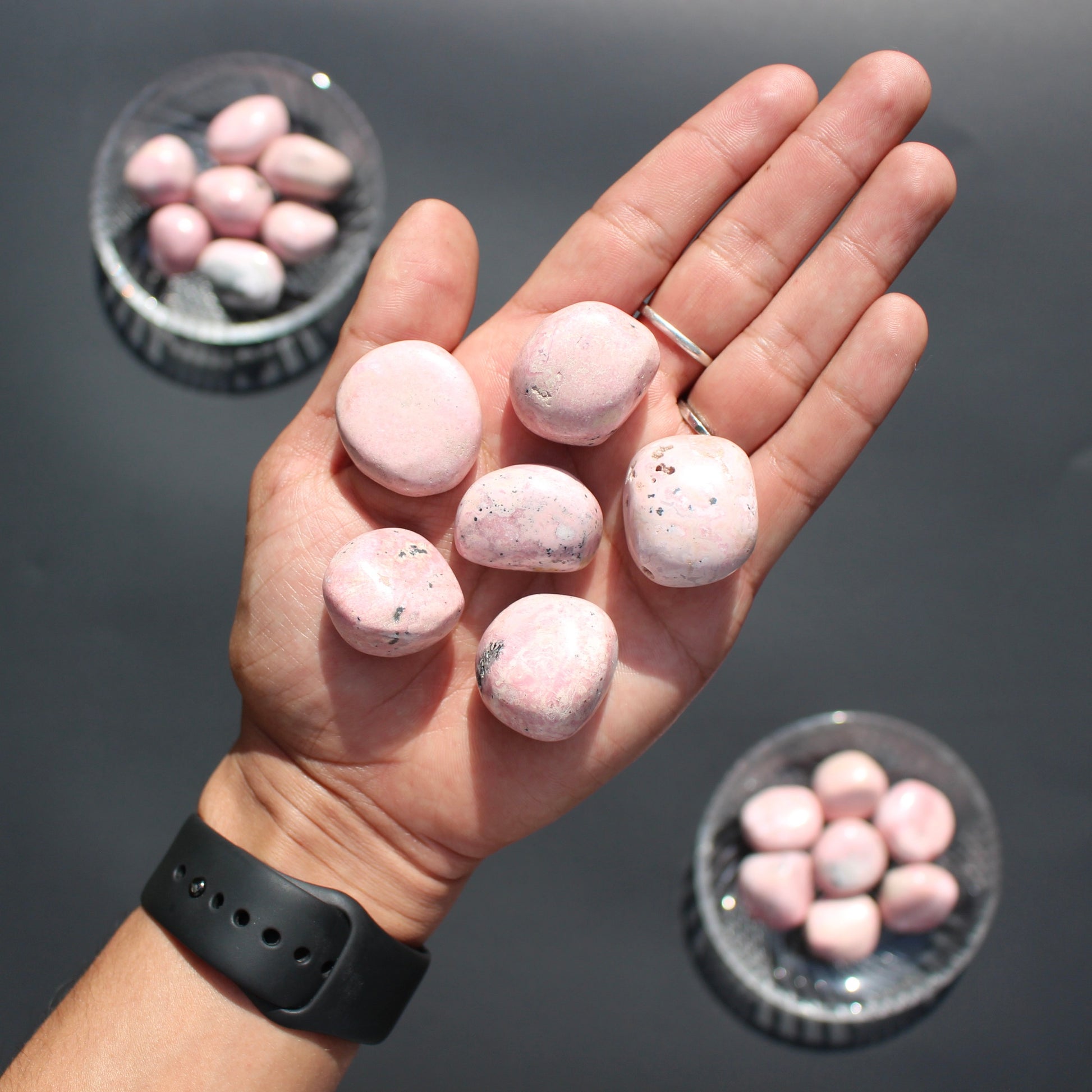 Rhodonite (Tumbles) - Emit Energy