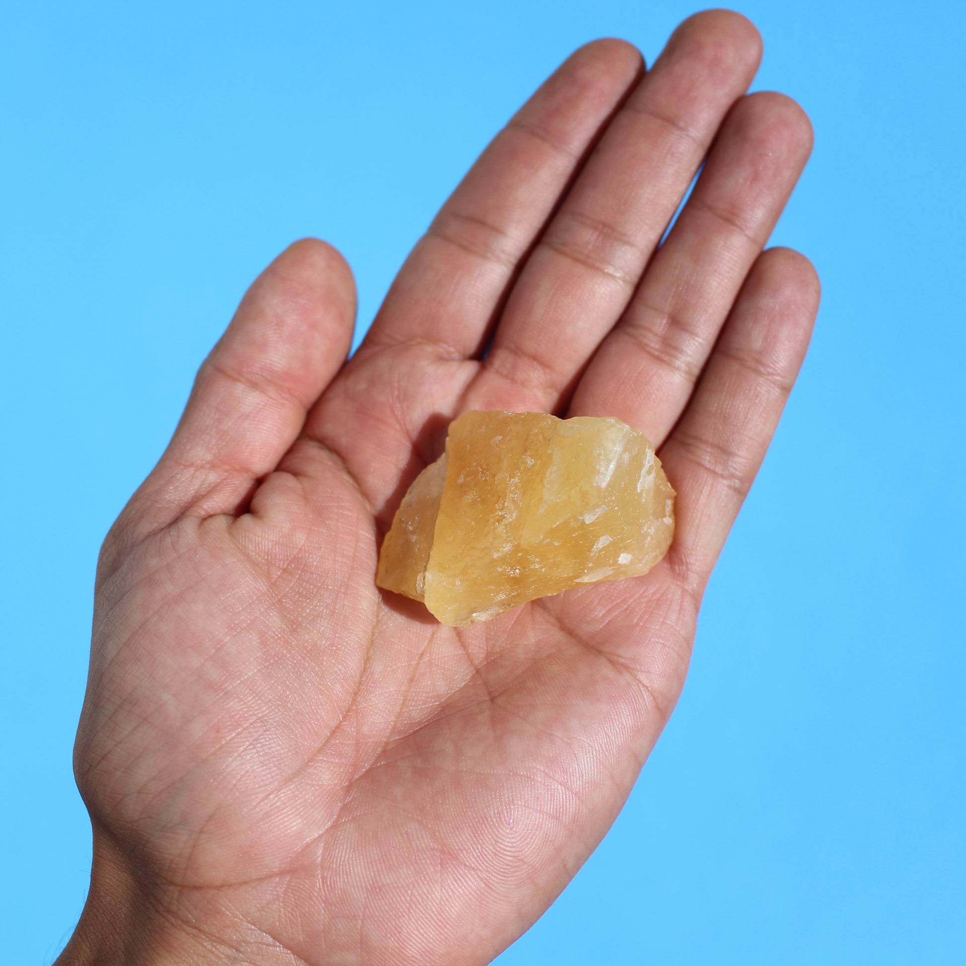 Orange Calcite (Raw) - Small - Emit Energy