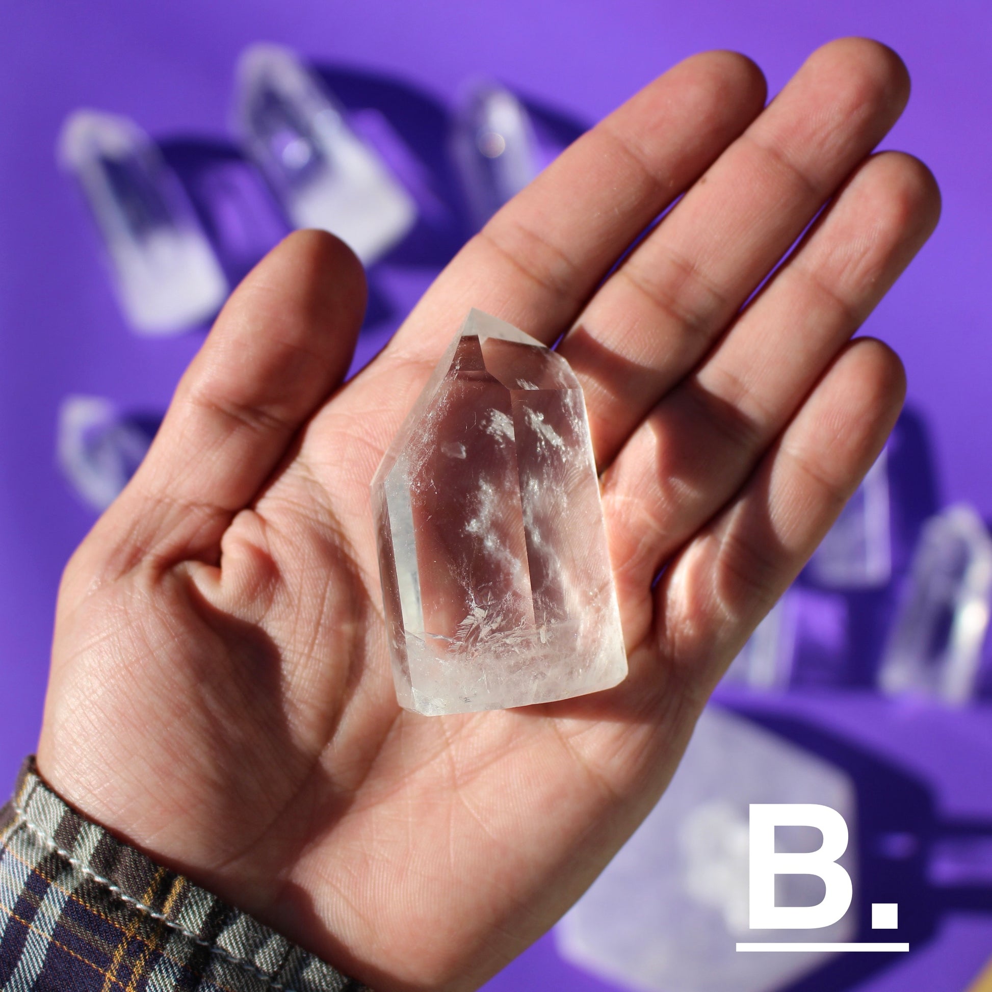Clear Quartz (Towers) - B - Emit Energy