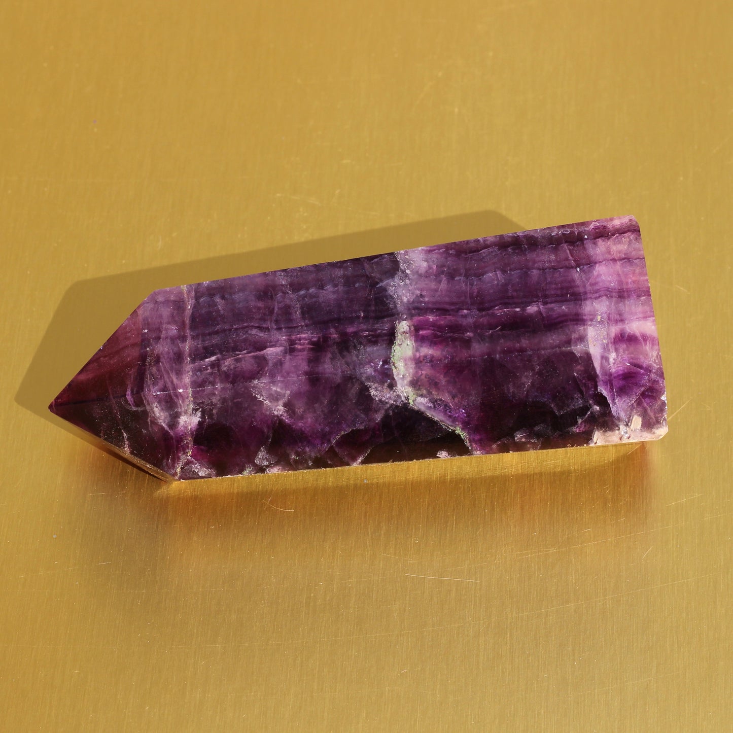 Purple Fluorite Point (No.1) (Extra High Quality) - Emit Energy