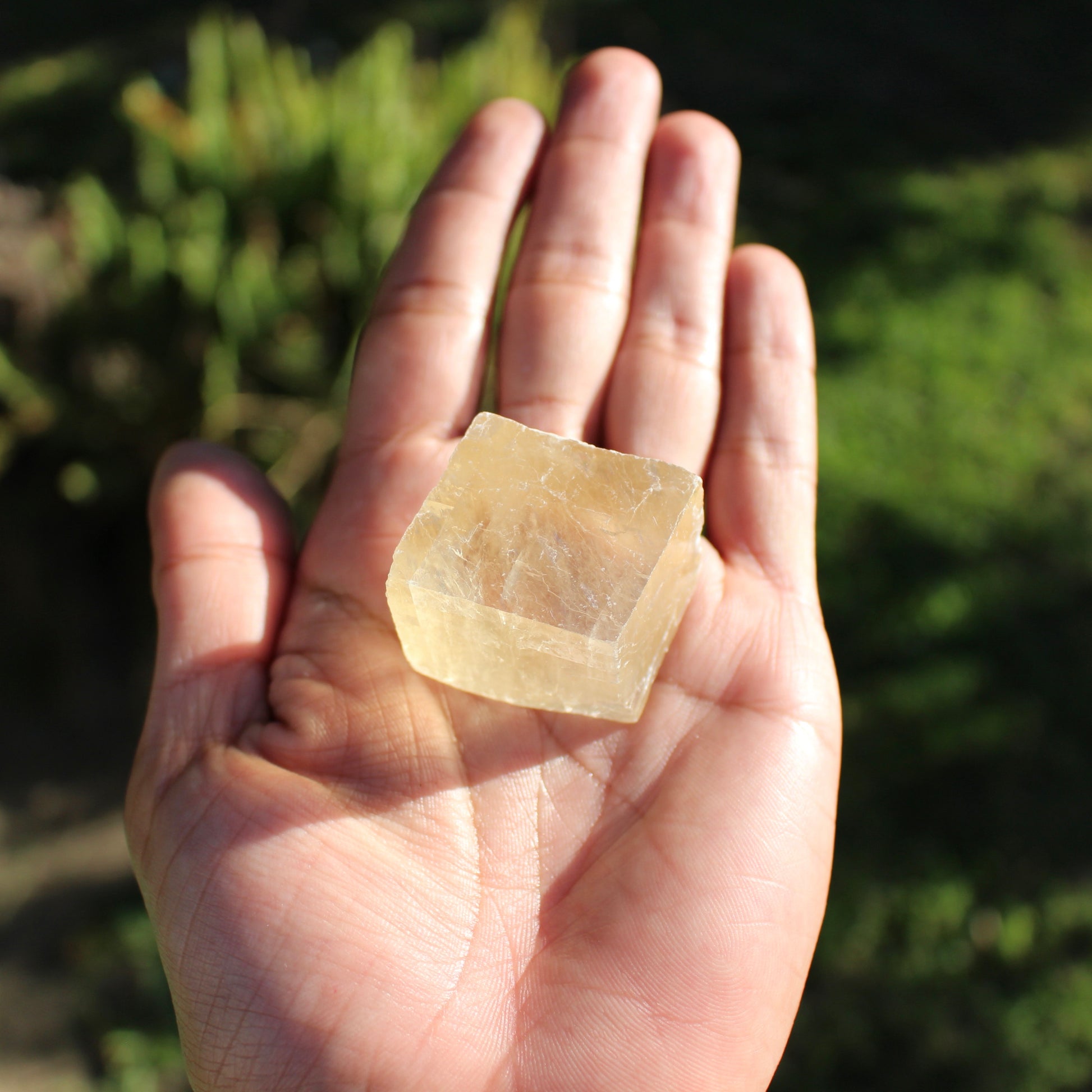 Honey Calcite (Optical Chunks) - X.Small - Emit Energy