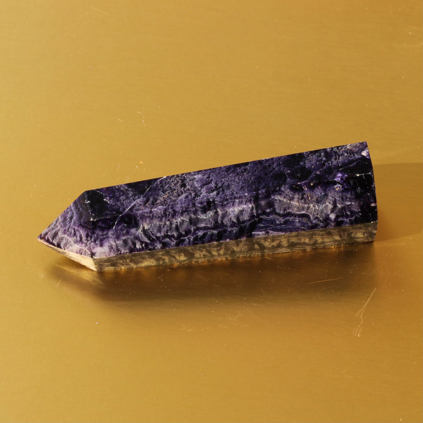Purple Fluorite Point (No.5) (Extra High Quality) - Emit Energy