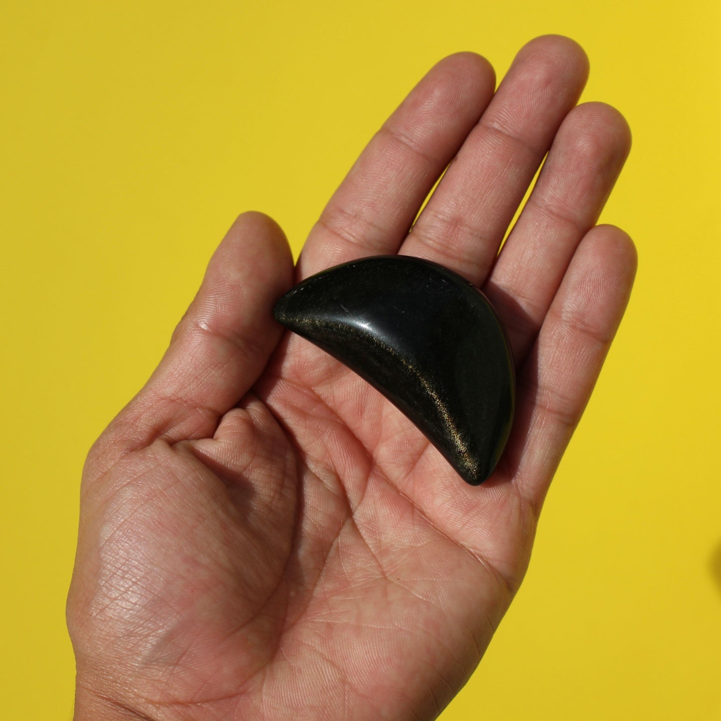 Golden Sheen Black Obsidian (Moons) - Small - Emit Energy