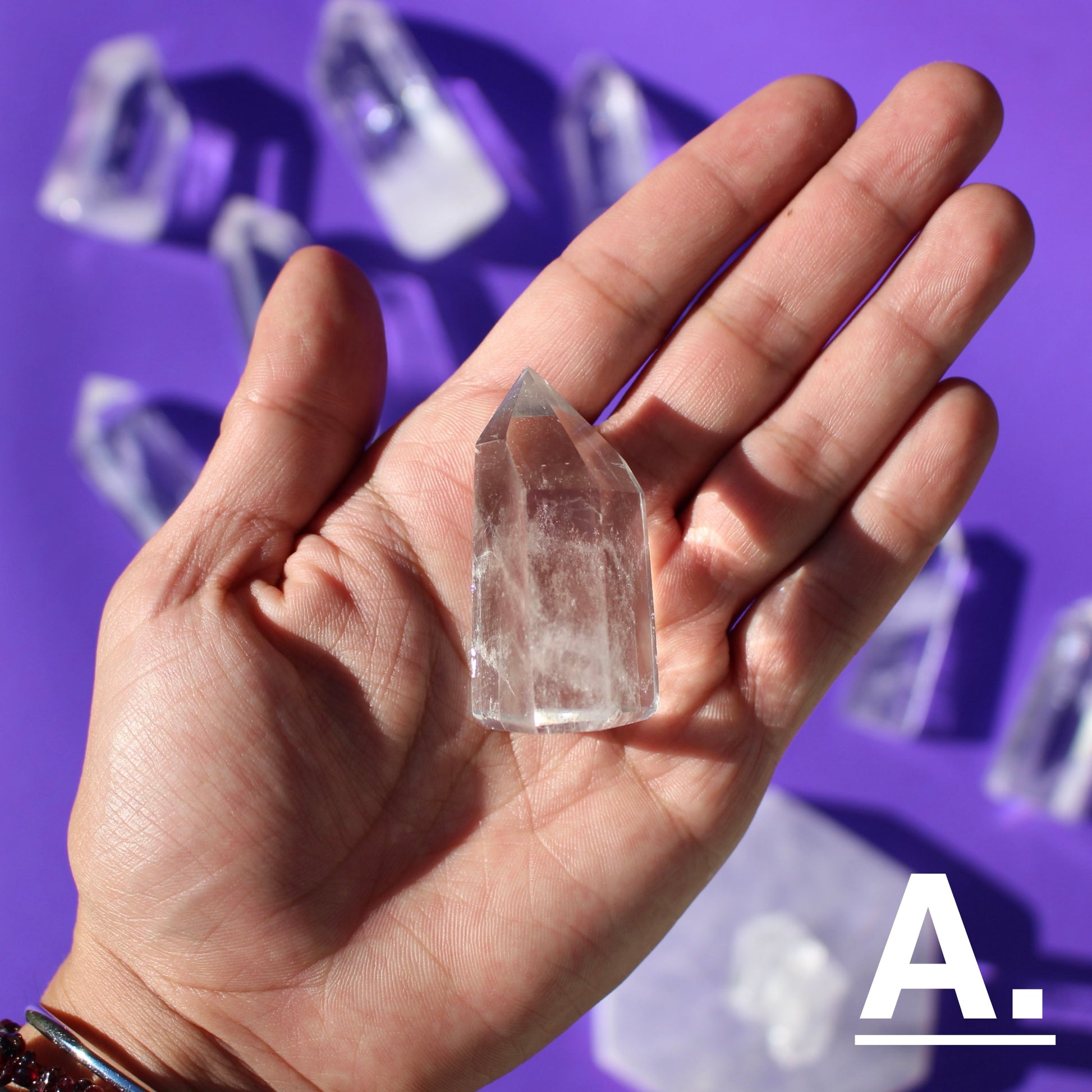 Clear Quartz (Towers) - A - Emit Energy