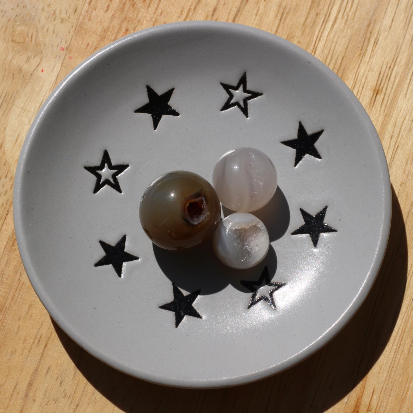 Druzy Agate (Mini Spheres) - Emit Energy