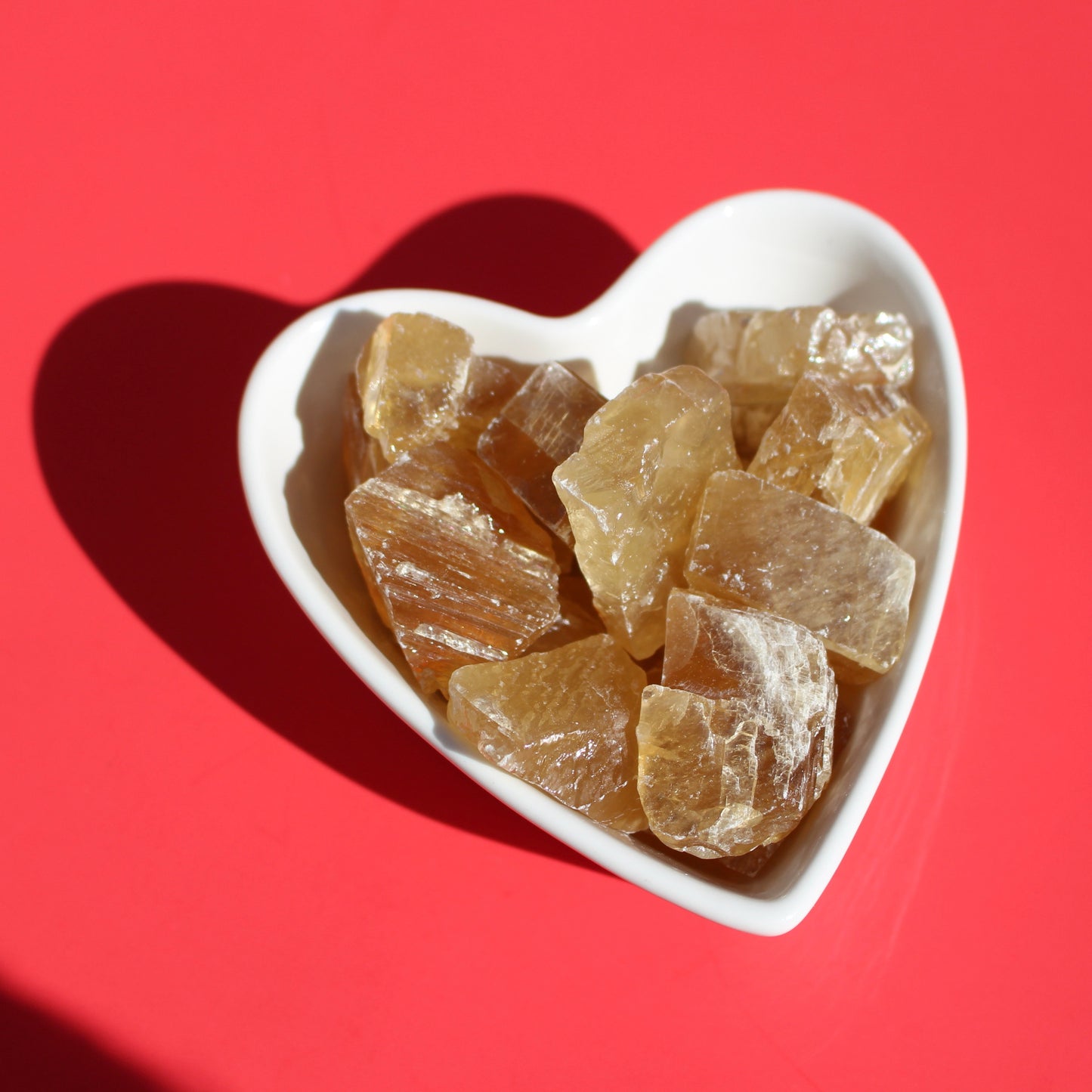 Honey Calcite (Raw) - crystal - Emit Energy