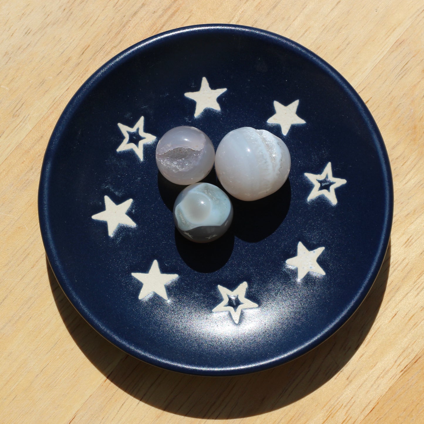 Druzy Agate (Mini Spheres) - Emit Energy