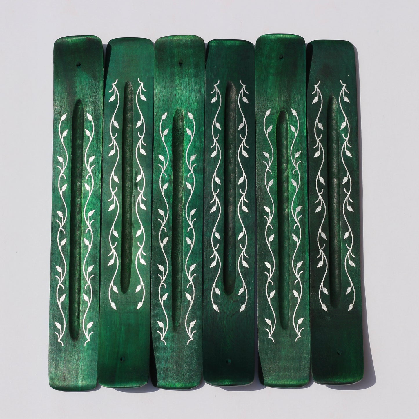 GREEN Leaf Incense Holder - Emit Energy