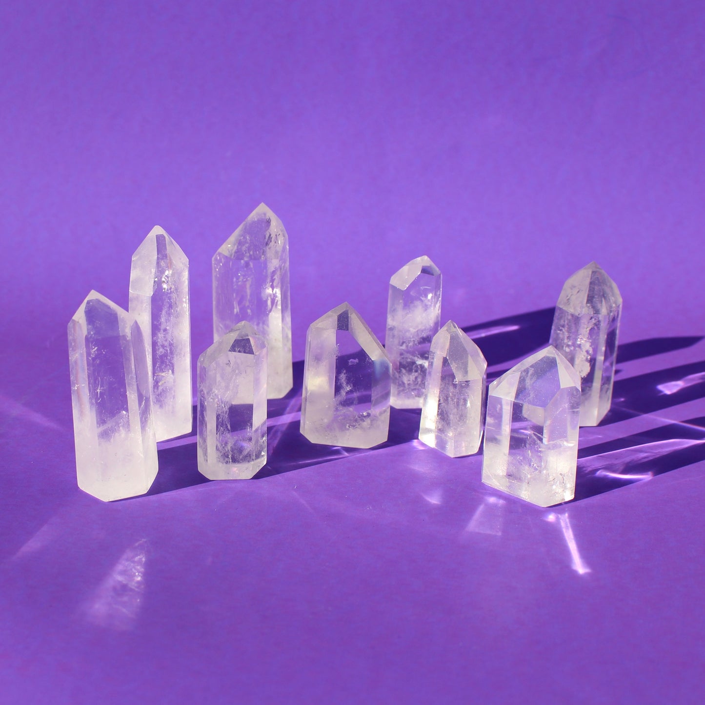 Clear Quartz (Towers) - Emit Energy