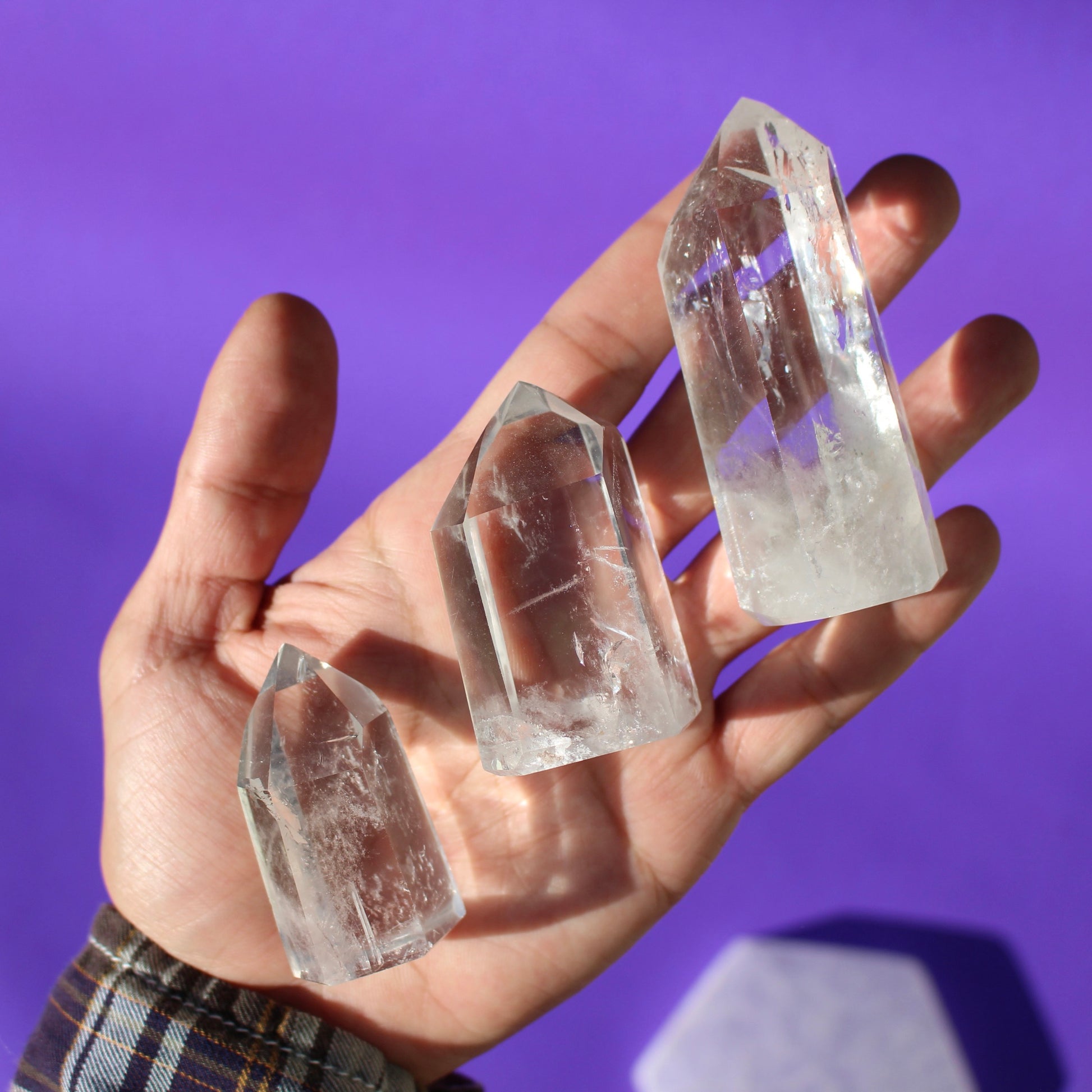 Clear Quartz (Towers) - Emit Energy