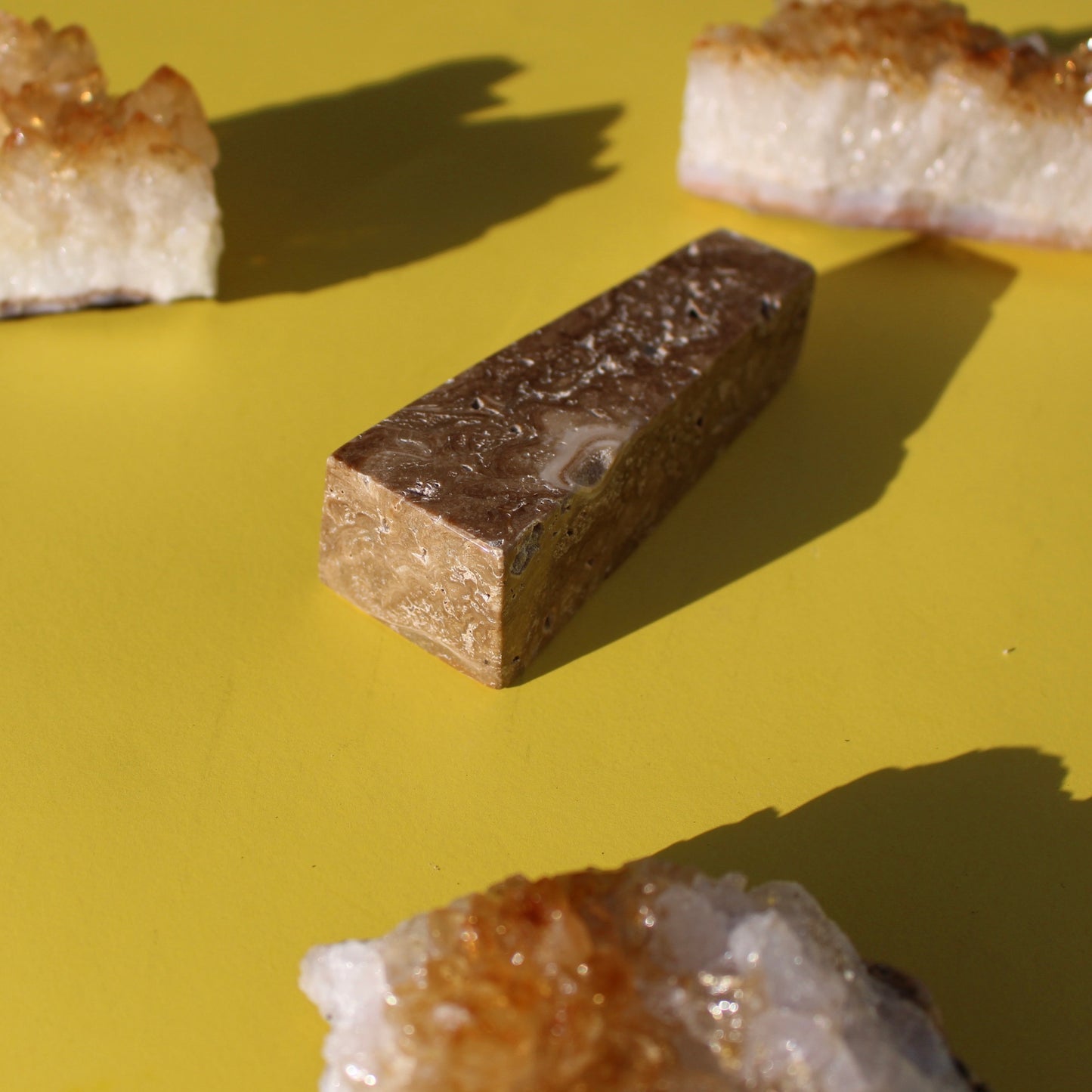 Chocolate Calcite Tower (No. 4) - Emit Energy