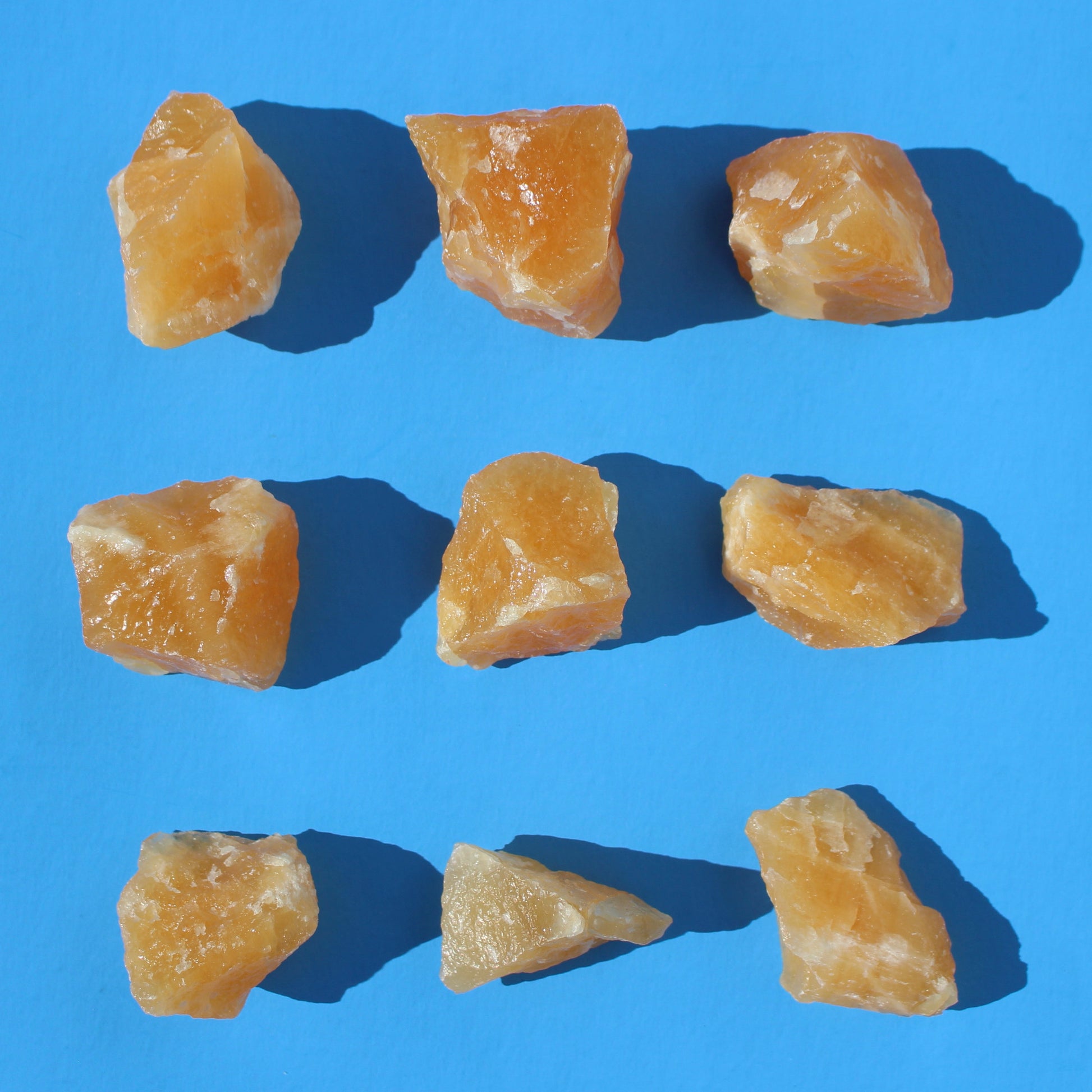 Orange Calcite (Raw) - Emit Energy