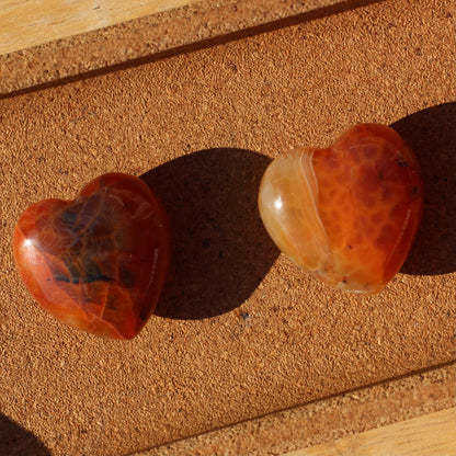 Carnelian (Mini Hearts) - Emit Energy