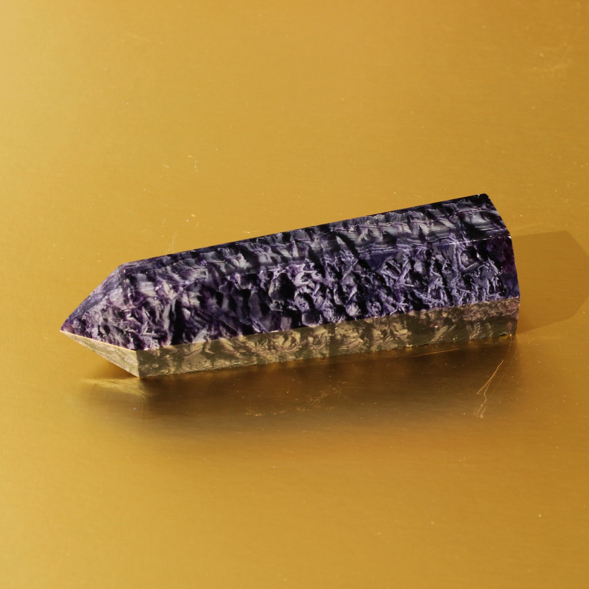 Purple Fluorite Point (No.5) (Extra High Quality) - Emit Energy