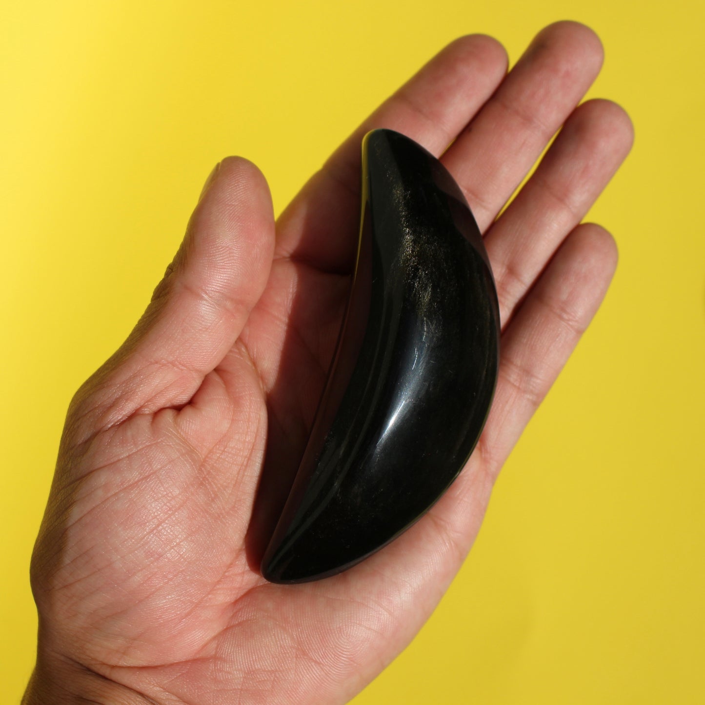 Golden Sheen Black Obsidian (Moons) - Large - Emit Energy
