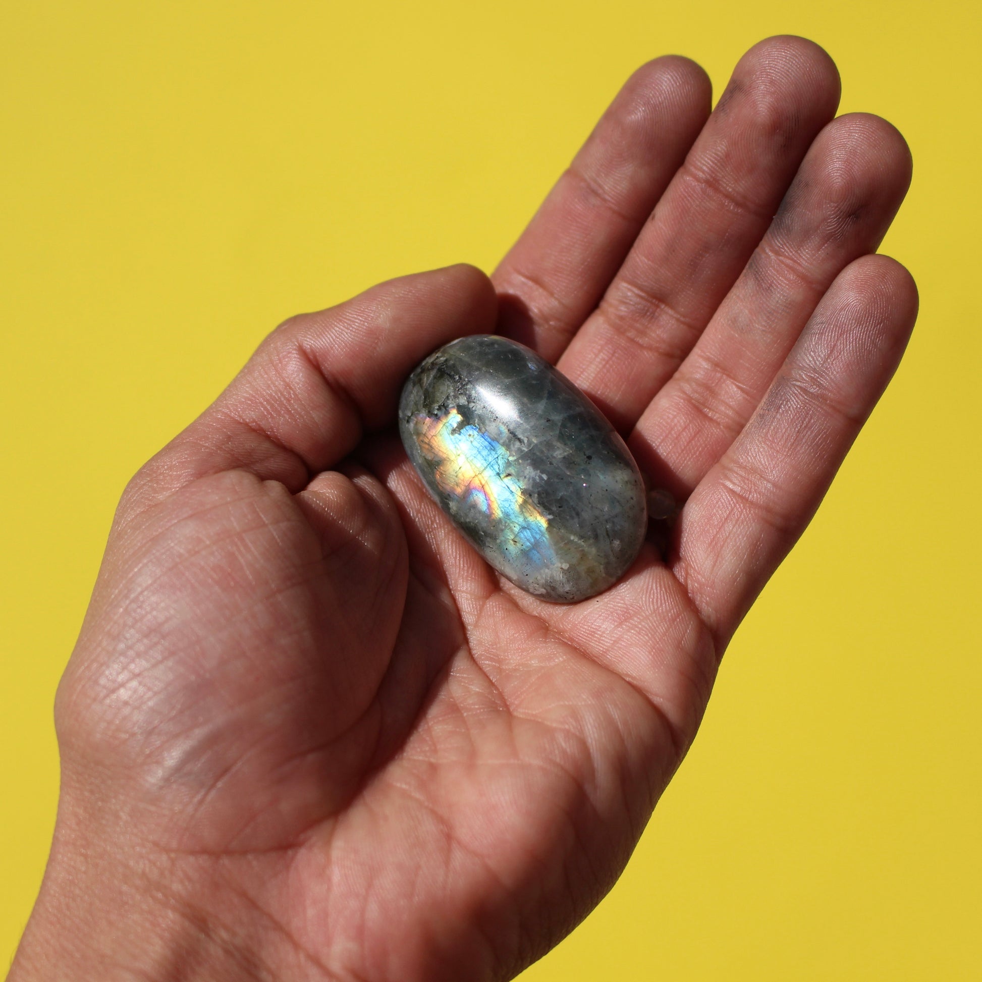 Labradorite Palm Stones - Small - Emit Energy
