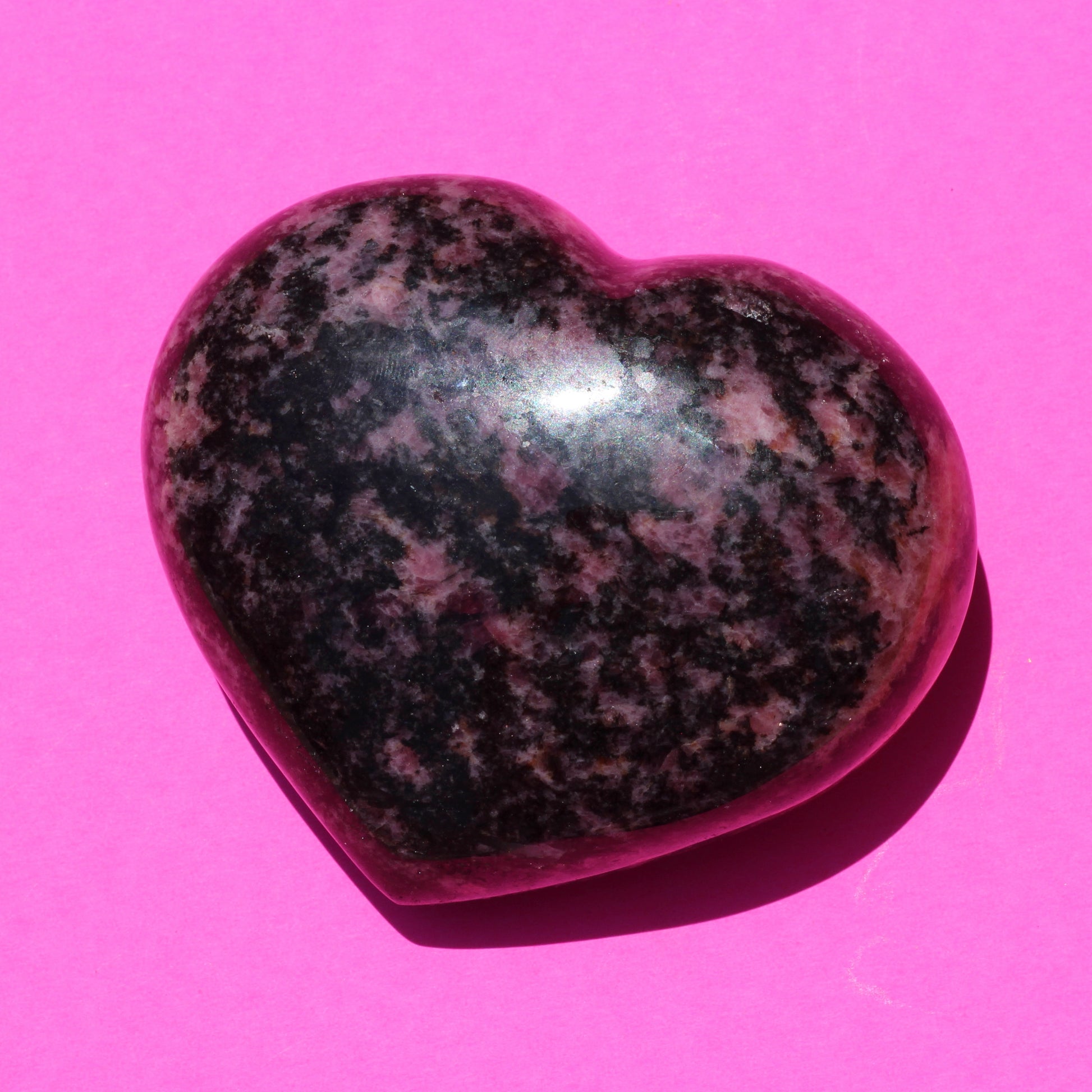 Rhodonite Heart (No. 2) - Heart - Emit Energy