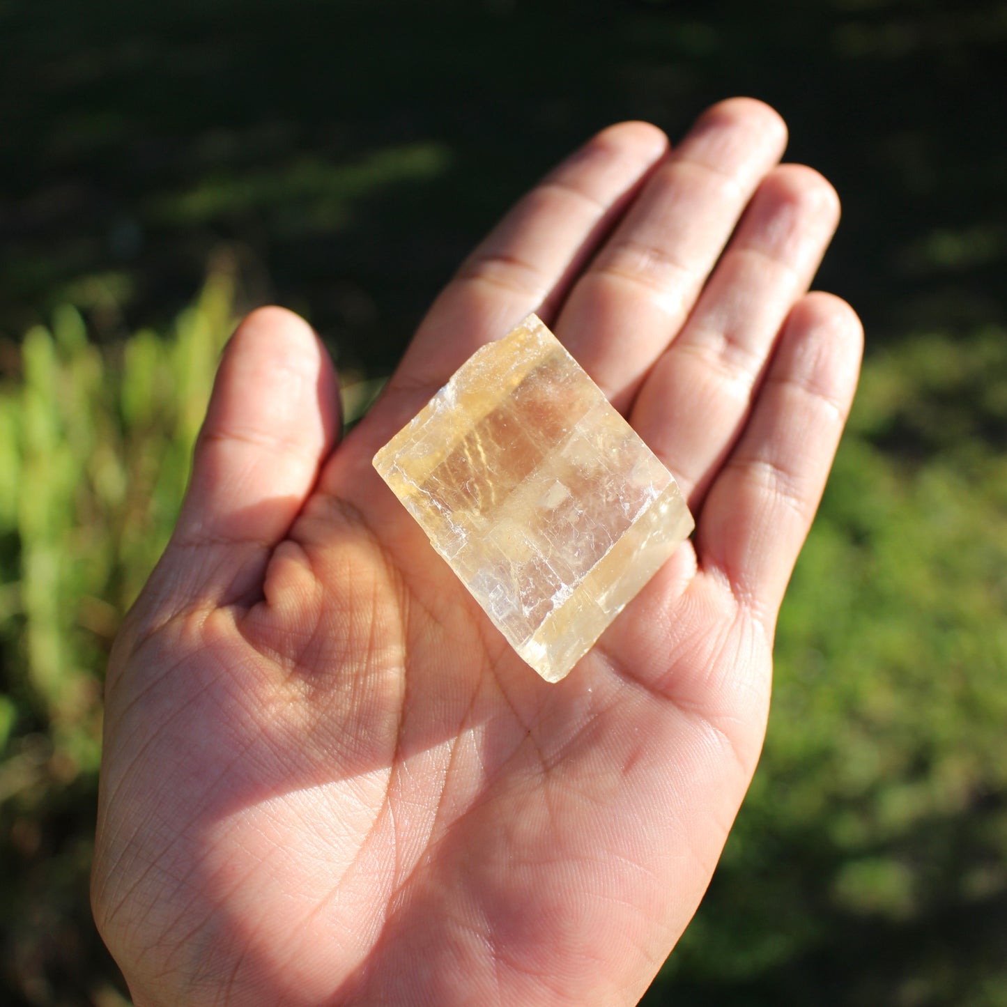 Honey Calcite (Optical Chunks) - Small - Emit Energy