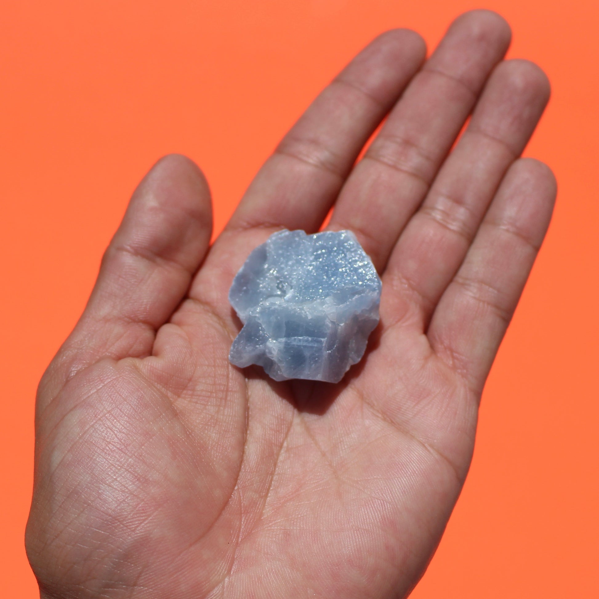 Blue Calcite (Raw) - X-Small - Emit Energy