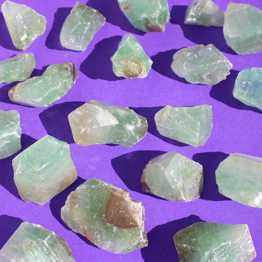 Green Calcite (Raw) - crystal - Emit Energy