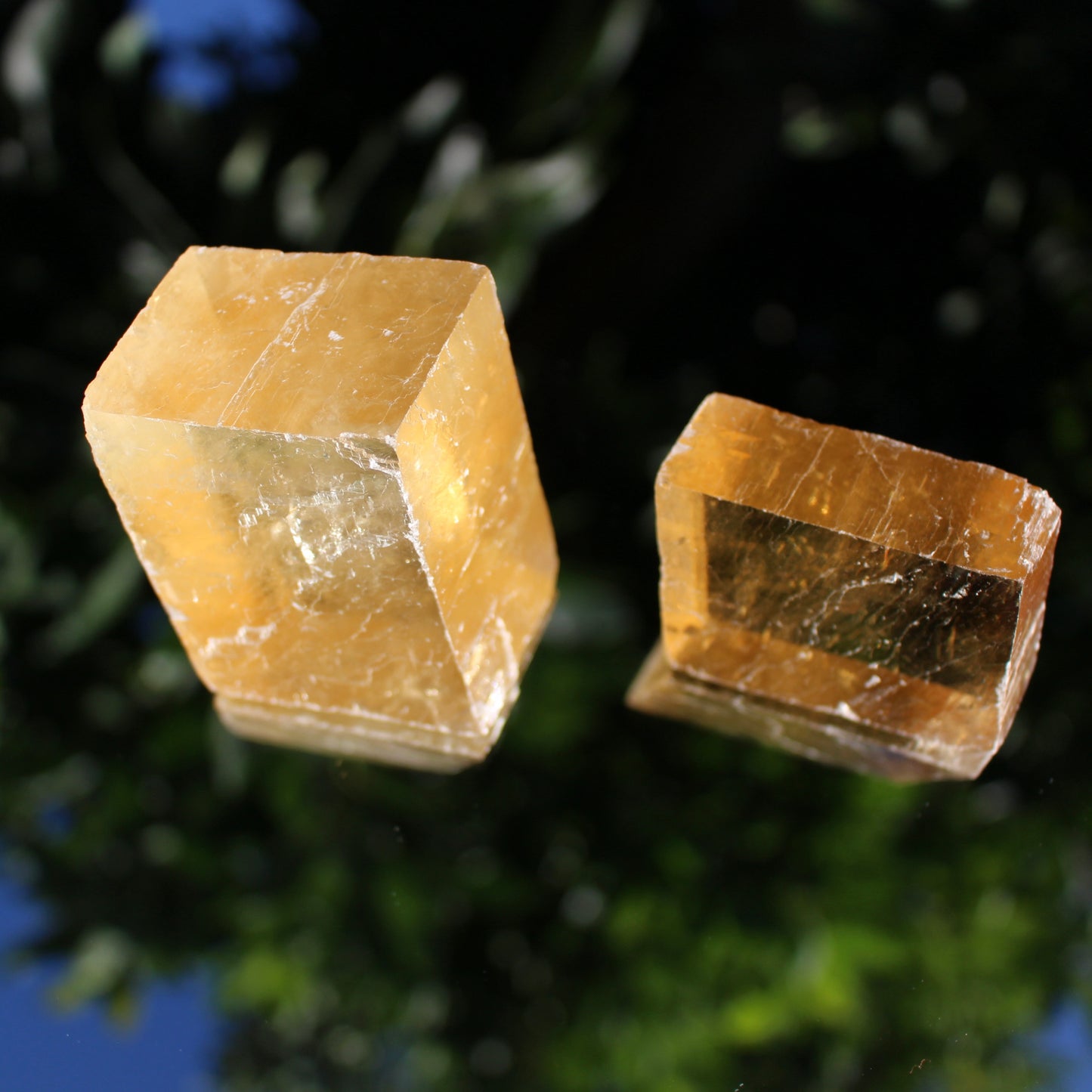 Honey Calcite (Optical Chunks) - Emit Energy