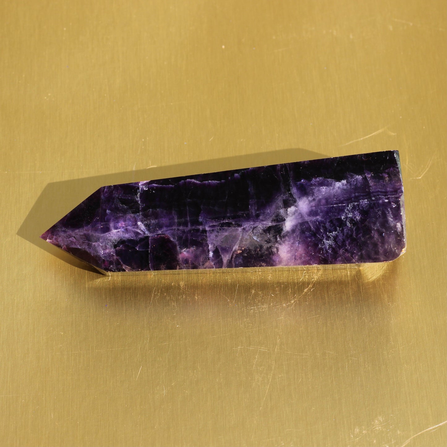 Purple Fluorite Point (No.3) (Extra High Quality) - Emit Energy
