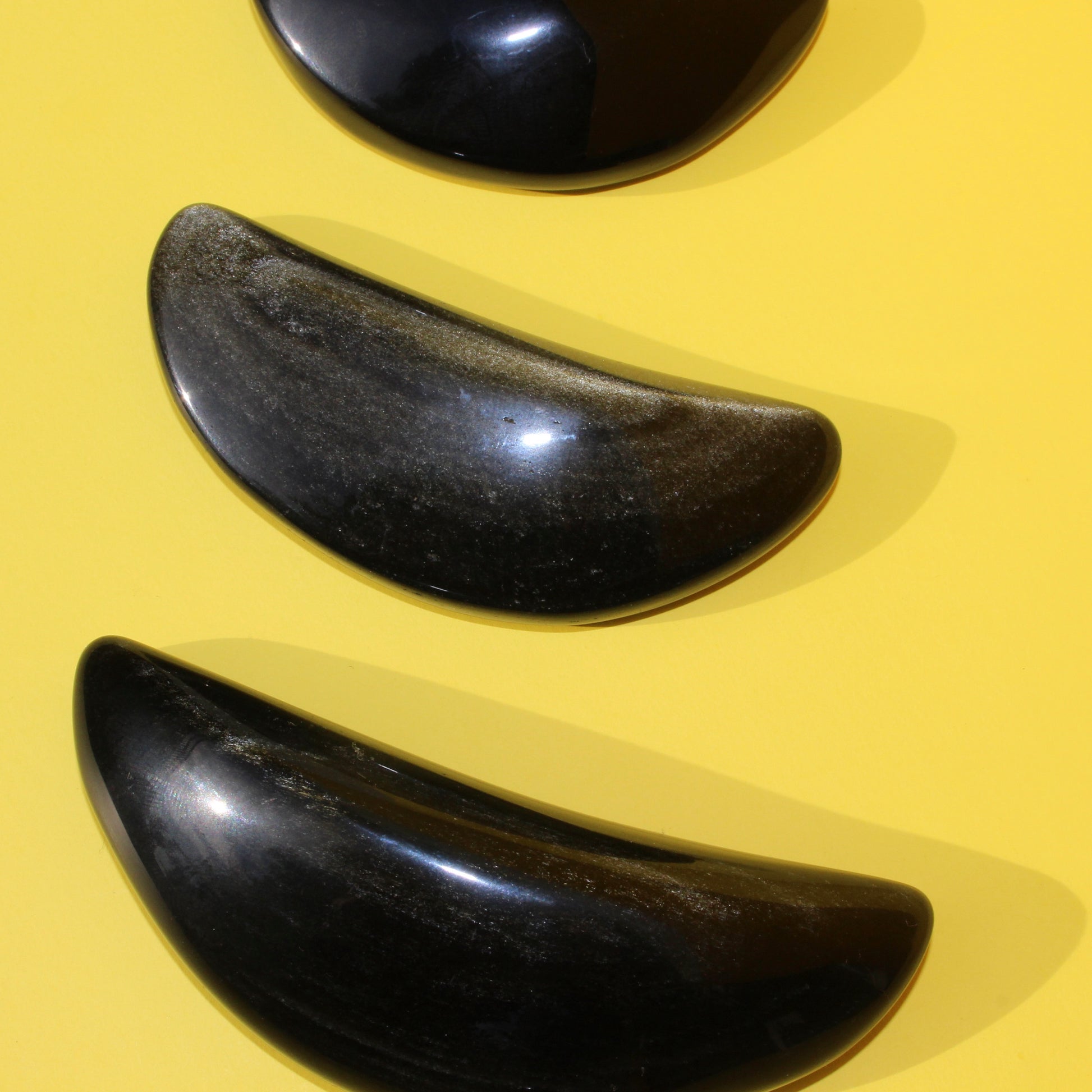Golden Sheen Black Obsidian (Moons) - Emit Energy