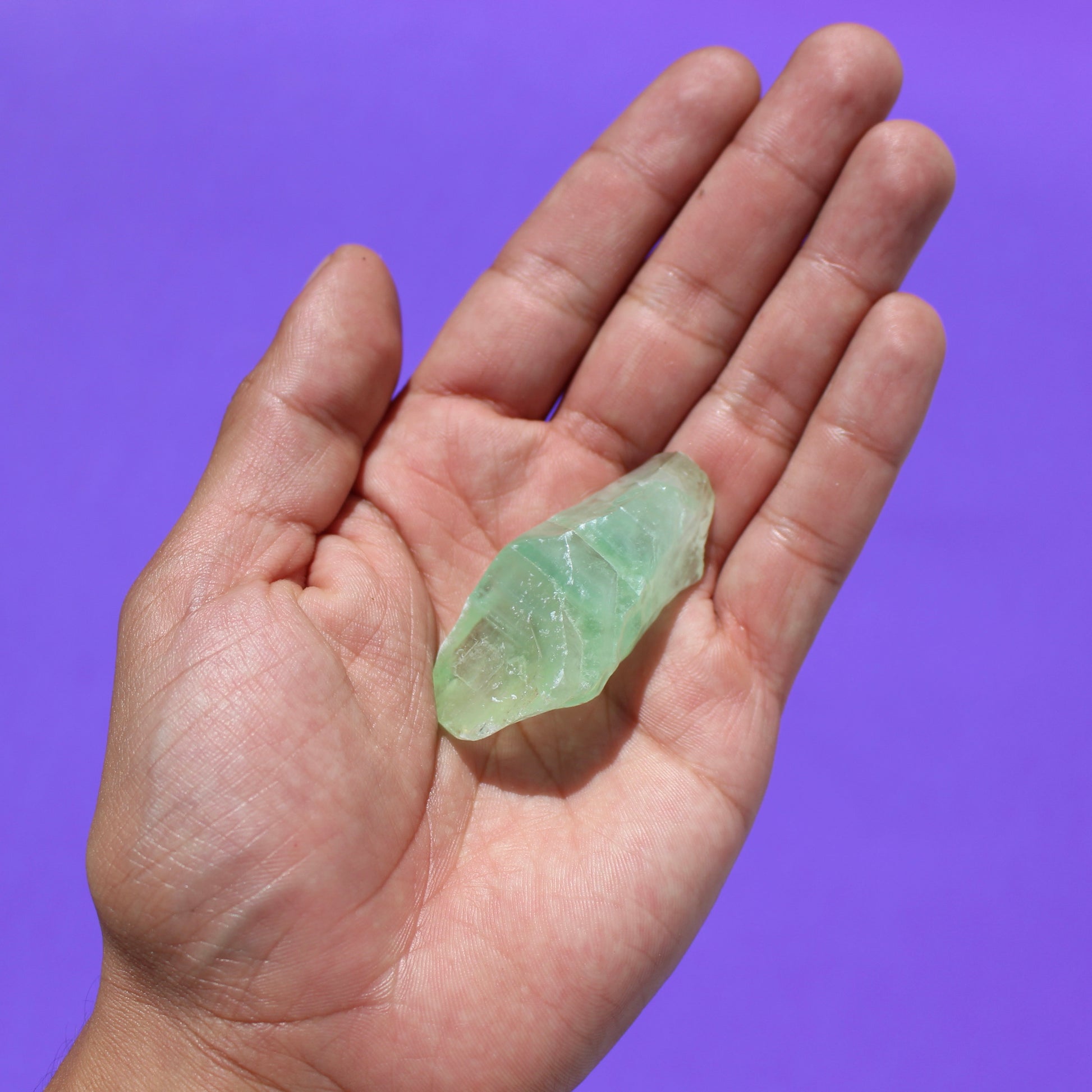 Green Calcite (Raw) - X-Small - crystal - Emit Energy