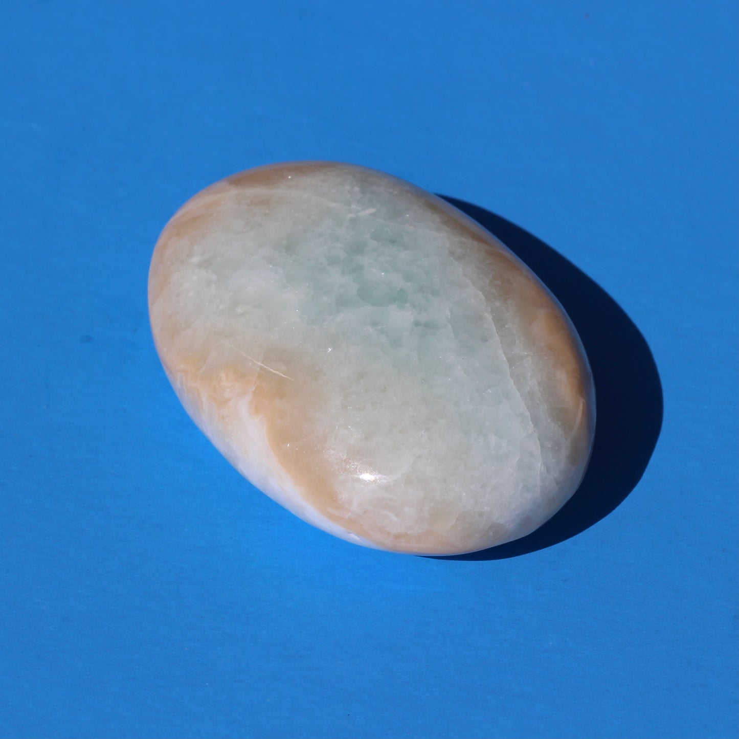 Caribbean Calcite Palm Stone (No. 3) - Emit Energy