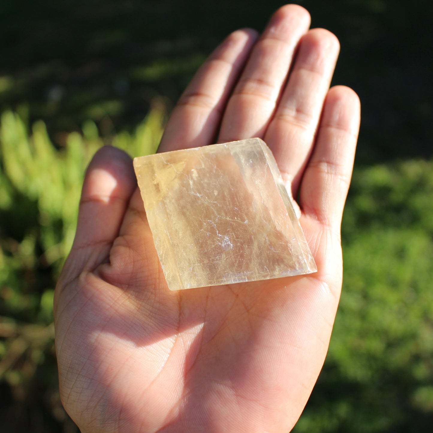 Honey Calcite (Optical Chunks) - X.Large - Emit Energy